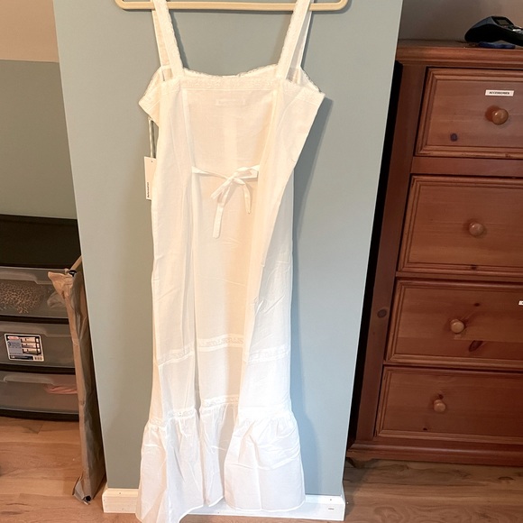 Reformation Dianne Dress in Ivory NWT 6 - Picture 11 of 13